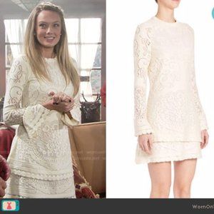 NWT See by Chloe white lace dress XS/34